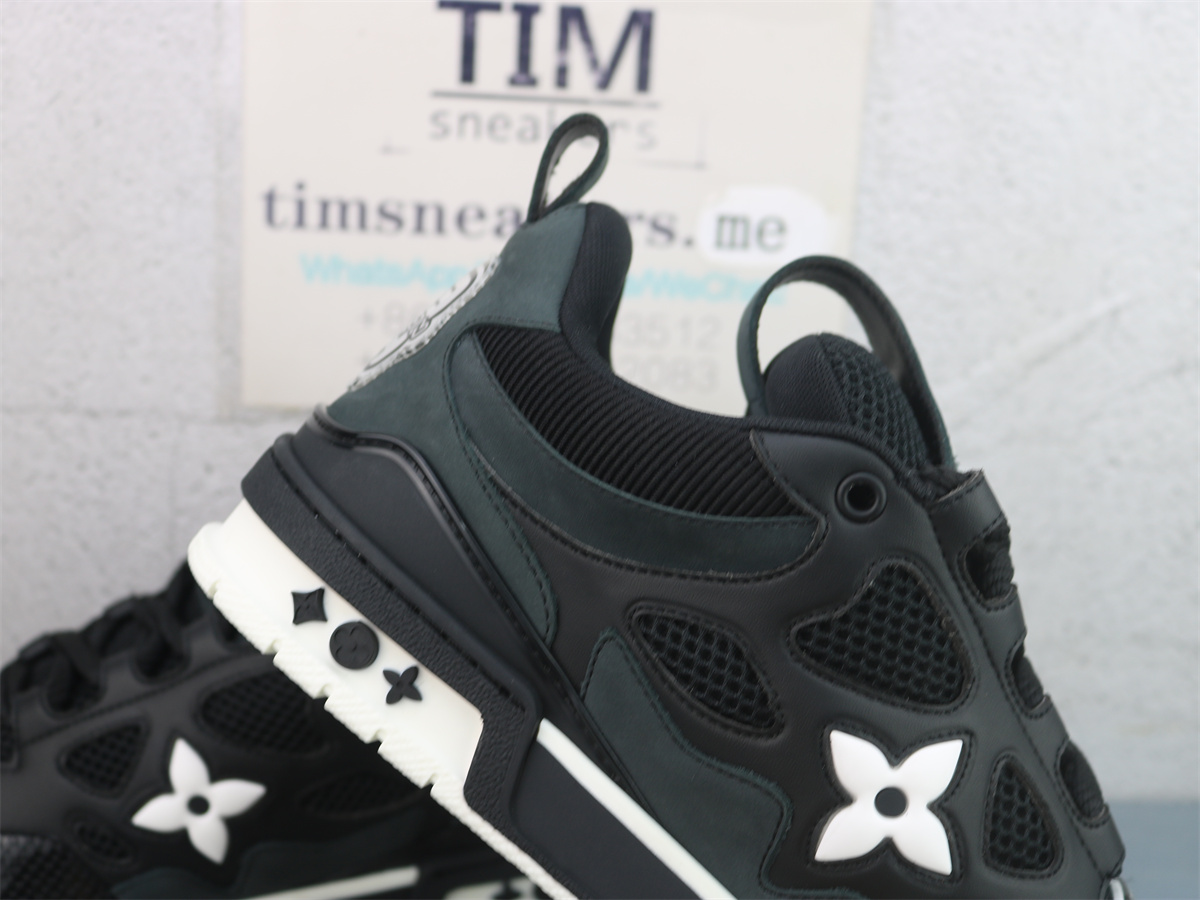 LV Skate Sneaker Black And White